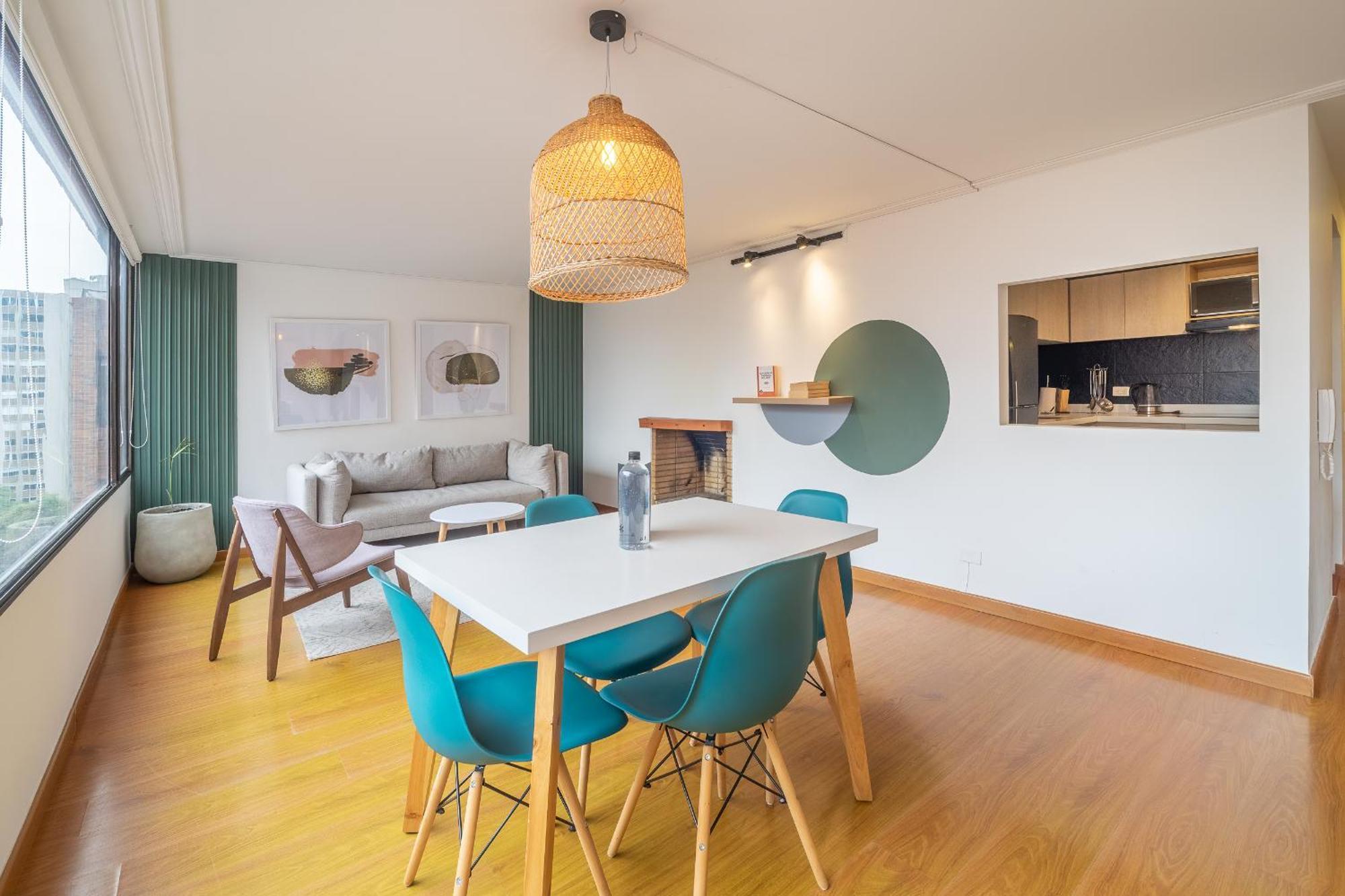 Penthouse Chicala Colombian Experience In Parque Virrey Apartment Bogota Exterior photo